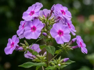 Cloudburst Phlox illustrated plant card